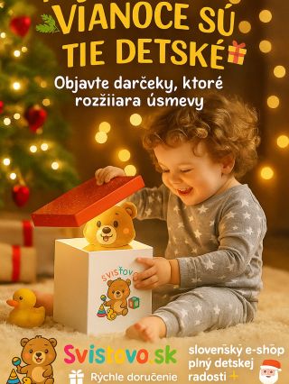 🎄 Najkrajšie Vianoce sú tie detské 🎁 Keď sa detské oči rozžiaria pri rozbaľovaní darčeka, viete, že ste vybrali ten pravý...