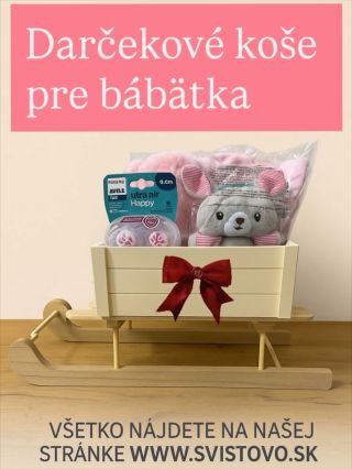 🎀 Hľadáte milý a praktický darček pre bábätko? Naše darčekové koše pre bábätká sú plné kvalitných produktov, jemných...